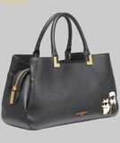  Túi Xách Karl Lagerfeld Paris Meribel Satchel With Pins - Đen 