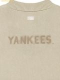  Áo Cardigan MLB Women's Basic Vintage Washed Cardigan New York Yankees 3FKCB0351-50SAM - Trắng Kem 