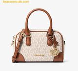  Túi Xách Michael Kors Thompson Extra-Small Signature Logo Convertible Satchel 35F5G7OC0B Trắng Logo 