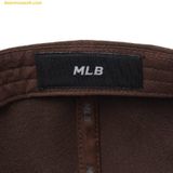  Mũ Lưỡi Trai MLB Newfit Structure Ball Cap SD (D.Brown) - 3ACP0802N-13BRD Nâu Phom Cứng 