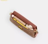  Túi Đeo Vai COACH Jet Shoulder Bag In Signature Canvas Tan Caramel CBA83 