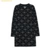  Đầm MLB Women's Diamond Monogram Jacquard Slim Fit Dress NY (Black) 