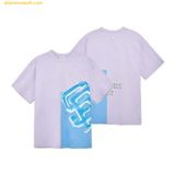 Áo Phông MLB Pop Art Graphic Mega Overfit Short Sleeve T-Shirt SF (L.Lavender) 3ATSL0433-14LDL 
