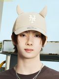  Mũ Lưỡi Trai MLB Signature Devil Unstructured Ball Cap New York Mets Sand 3ACPB206N-09SAS 