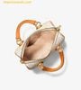  Túi Đeo Chéo Michael Kors Grayson Small Printed Signature Logo Duffel Crossbody Bag Radiant Orange Melange 35S6GGYC1U 