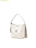  Túi Bucket MLB Classic Monogram Embossed Bucket Bag New York Yankees 3ABMME16N-50CRS Trắng 