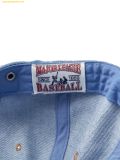  Mũ Lưỡi Trai MLB Damaged Washed Denim Unstructured Ball Cap NY (L.Blue) 3ACPVD34N-50BLL 