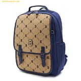  Balo MLB Diamond Monogram Jacquard Boston Red Sox Backpack 7ABKMD24N-43BGS Màu Be 