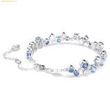  Lắc Tay Swarovski Constella bracelet Mixed cuts, Blue, Rhodium plated - 5722479 