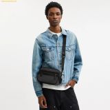  Túi Đeo Chéo Coach Theo Camera Bag In Signature Jacquard CBF21 Đen Logo 