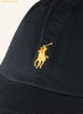  Mũ Lưỡi Trai Polo Ralph Lauren Pony Chino Cotton Baseball  Cap 59 Black Gold 