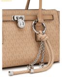  Túi Tote Michael Kors Hamilton Moderne Small Leather Satchel Camel 