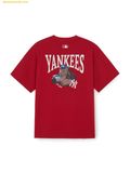  Áo Phông MLB New Year's Horse Graphic Short Sleeve T-Shirt New York Yankees 3ATSQ0161-50RDD 