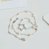  Dây Chuyền, Vòng Cổ Swarovski Stella Necklace Star, White, Rhodium Plated 5645379 