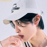  Mũ Lưỡi Trai MLB Varsity Lettering LA Dodgers 3ACPL033N-43CRD Màu Trắng Kem 