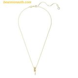  Dây Chuyền - Vòng Cổ SWAROVSKI Dextera Pendant Mixed Cuts, White, Gold-Tone Plated 5663333 