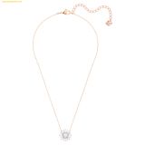  Dây Chuyền Swarovski Idyllia pendant Mixed cuts, Sun, White, Rose gold-tone plated 5451376 