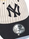  Mũ Lưỡi Trai MLB Signature Stripe Unstructured Ball Cap New York Yankees 3ACPB255N-50BKS - Đen 