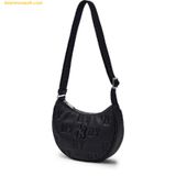  Túi Đeo Chéo MLB Classic Mono New Embo Crossbody New York Yankees Black 3ACRS024N-50BKS 