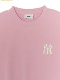  Áo Tay Dài MLB Monogram Vintage Big Luxe Man-to-Man New York Yankees 3AMTM0654-50PKM Hồng 