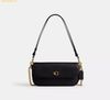  Túi Đeo Vai Coach Brook Flap Chain Bag CAN90 Black 