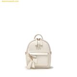  Balo Mini MLB Pu Embo Mini Backpack Monogram Series New York Yankees 7ABKM036N-50CRS white 