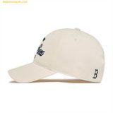  Mũ Lưỡi Trai MLB Varsity Lettering LA Dodgers 3ACPL033N-43CRD Màu Trắng Kem 