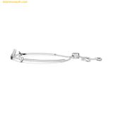  Vòng Tay, Lắc Tay Swarovski Swan bracelet Swan, Black, Rhodium plated 5614119 