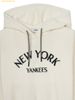  Áo Hoodie MLB Women's Basic Varsity Hoodie Sweater Pullover NY (Cream) 3FKPV0144-50CRS 
