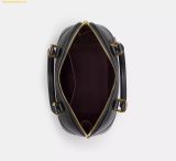  Túi Đeo Chéo Coach Sabrina Satchel Bag Black CAM55 