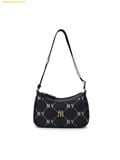  Túi Đeo Vai MLB Diamond Monogram JQD Mini Hobo Bag New York Yankees 7ACRMD15N-50BKS Đen 