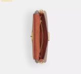  Túi Đeo Vai COACH Jet Shoulder Bag In Signature Canvas Tan Caramel CBA83 