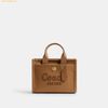  Túi Tote Vuông Coach Cargo Tote Bag 20 Honey Brown CAO26 