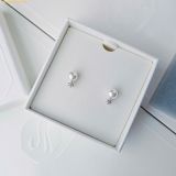 Bông Tai, Khuyên Tai Swarovski Matrix stud earrings - 5694225 - White 