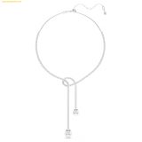  Dây Chuyền, Vòng Cổ Swarovski Matrix Y necklace Crystal pearl, Round cut, White, Rhodium plated - 5692416 