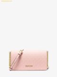 Túi Đeo Chéo Michael Kors Jet Set Medium Signature Logo Crossbody Bag Powder Blush 35F5GTVC8V 