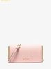  Túi Đeo Chéo Michael Kors Jet Set Medium Signature Logo Crossbody Bag Powder Blush 35F5GTVC8V 