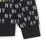  Áo Sweater MLB Dia Monogram Allover Jacquard Comfortable Fit New York Yankees 3AMTM0134-50BKS - Đen 
