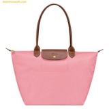  Túi Xách LongChamp Le Pliage Original Size L Tote Bag Marshmallow / Guimauve - Recycled canvas Màu Hồng 