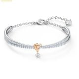  Vòng tay Swarovski Lifelong Heart bangle 5516544 White 