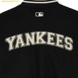  Áo Khoác Bomber MLB New York Yankees 3AJPV0634-50BKL Màu Đen Trắng 
