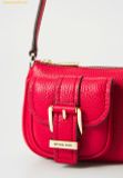  Túi Đeo Vai Michael Kors Zoe Small Pebbled Leather Pochette 32S5GZCU1L Đỏ 
