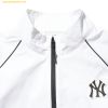  Áo Khoác Gió MLB Women's Sportive Varsity Crop Windbreaker NY 3FWJV0243-50IVS - Trắng 