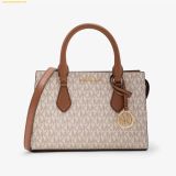  Túi Xách Michael Kors Sheila Small Signature Logo Satchel Vanilla 35S3G6HS5B 