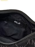  Túi Đeo Vai MLB Diamond Monogram Denim JQD Hobo Bag New York Yankees 3ABQMV45N-50BKS (Màu Đen) 