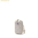  Túi Đeo Chéo MLB Diamond Monogram Phone Pouch New York Yankees Ivory 7ACRMD94N-50IVS 