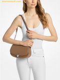  Túi Đeo vAI Michael Kors Mila Medium Leather Messenger Bag 35T5SIMM8L Deiftwood 