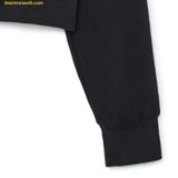  Áo Half-zip MLB Women's Medium Logo Crop Half-Zip Man-to-Man NY (Black) 3FMTB0731-50BKS 