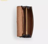  Túi Xách Coach Eliza Top Handle Bag CW013 Gold/Black Màu Đen CW012 