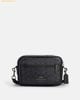 Túi Đeo Chéo Coach Elias Crossbody In Signature Canvas CZ401 Đen Logo